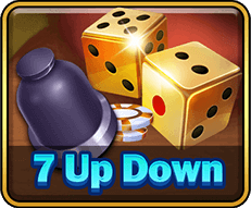 7 Up Down dice game on RVIP Game